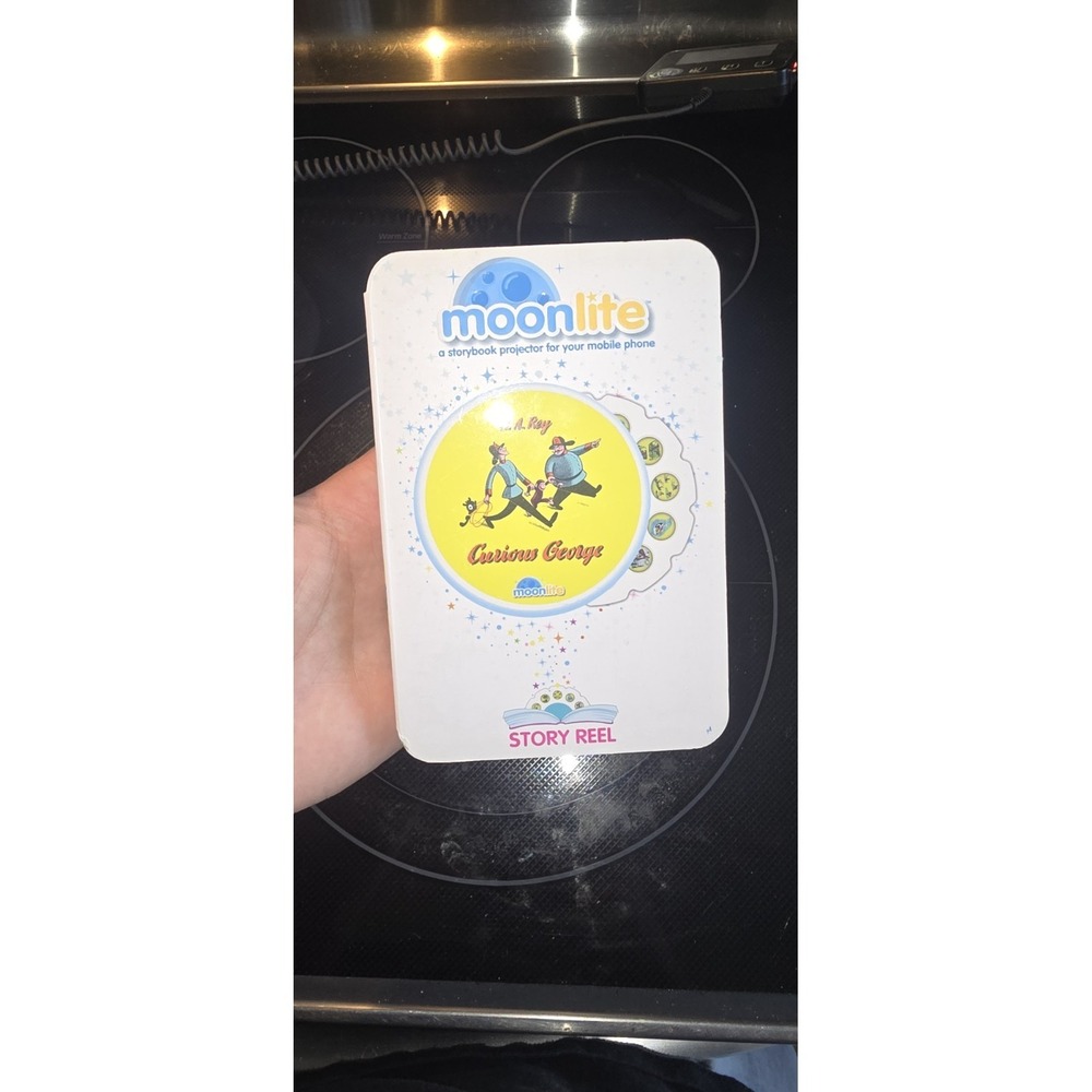 Moonlite - CURIOUS GEORGE Reel - Moonlite Storybook Projector For Mobile Phone